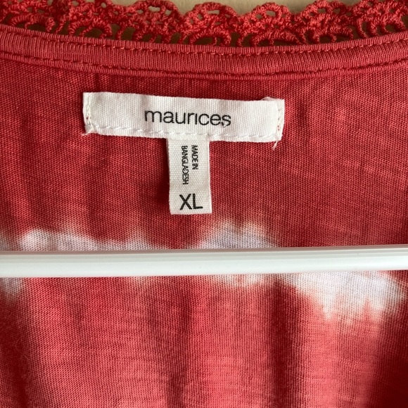Maurice’s pink tie dye top - Picture 6 of 6